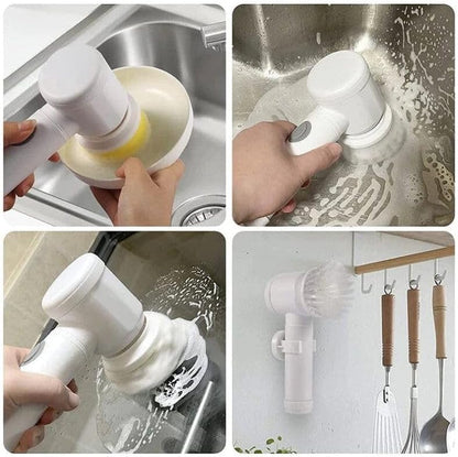 SHIAWASE SHOP™🧼 クリーンプロ 3イン1 –クリーンプロ 5イン1- コードレス電動クリーニングブラシ